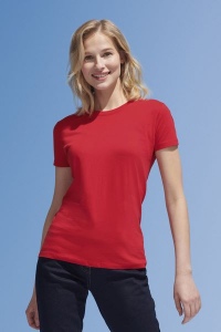 T-Shirt femme col rond couleurs 190 grs Sol's - Imperial - 11502C