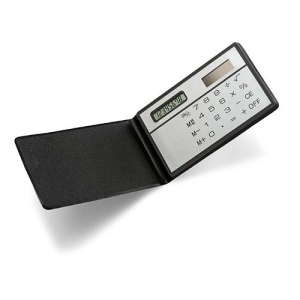 Calculatrice de poche solaire