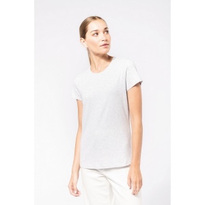 Tee-shirt femme manches courtes encolure ronde Kariban