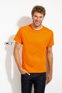 T-Shirt finitions roulottés 170 g Sol's - Madison - 11670
