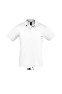 Polo piqué homme blanc 170 g Sol's - Season - 11335B