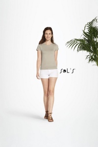 T-Shirt femme blanc 160 g Sol's - Organic wom - 11990B