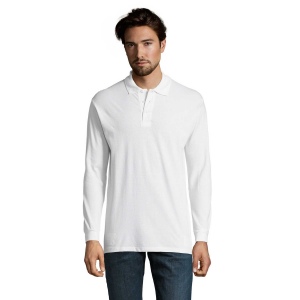 Polo homme blanc 170 g Sol's - Star - 11328B