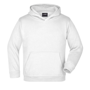 Sweat capuche enfant blanc