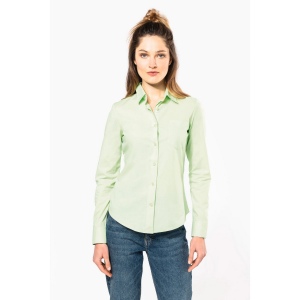 Chemise femme manches longues polycoton Jessica Kariban