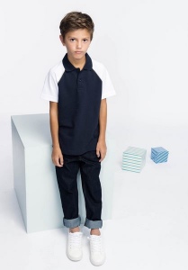 Polo base-ball enfant Kariban