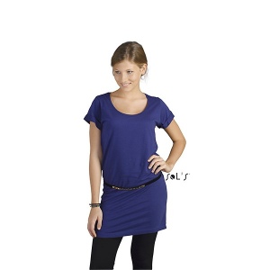 Tunique femme manches avec revers couleur Sol's - Max - 11392C