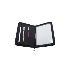 Conférencier microfibre A4 zippé Sol's - Forum - 73500