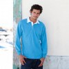 Polo rugby homme manches longues