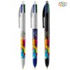 Stylo 4 couleurs avec lanyard Bic