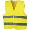 Gilet de sécurité avec bandes fluorescentes
