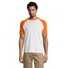T-Shirt col rond raglan bicolore 150 g Sol's - Funky - 11190