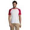 T-Shirt col rond raglan bicolore 150 g Sol's - Funky - 11190