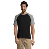 T-Shirt col rond raglan bicolore 150 g Sol's - Funky - 11190