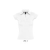 Polo femme blanc 220 g Sol's - Pretty - 11325B