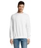 Sweat-shirt mixte blanc Sol's - New Supreme - 13250B