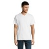 T-Shirt col V blanc 150 g Sol's - Victory - 11150B