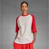 T-Shirt baseball manches courtes