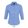 Chemise femme manches 3/4 Sol's - Effect - 17010