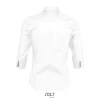 Chemise femme manches 3/4 Sol's - Effect - 17010
