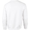 Sweatshirt manches droites blanc Gildan