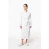 Peignoir col kimono blanc Kariban