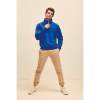 Sweatshirt col zippé blanc Fruit of the Loom