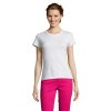 T-Shirt femme manches courtes blanc 150 g Sol's - Miss - 11386B