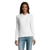 Polo femme blanc 210 g Sol's - Podium - 11317B