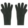 Gants tricotés avec rebord
