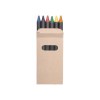 Set de 6 pastels de couleurs
