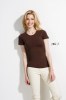 T-shirt femme col rond manches courtes couleur Sol's - Miami - 11932C