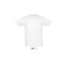 T-shirt homme col rond manches courtes blanc Sol's - Milano - 11934B