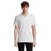 Polo homme blanc Sol's - Spring II - 11362B