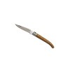 Couteau Laguiole, 11 cm, frêne exotique, avec étui