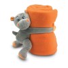 Couverture polaire hippo