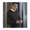 Pull Col V coton/Acrylique