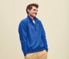 Sweat-shirt col zippe